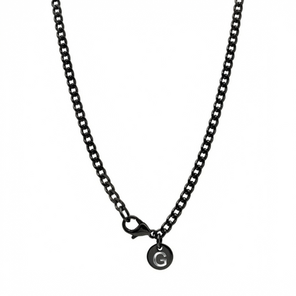 3mm Curb Style Chain, Stainless Steel