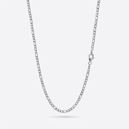 3mm Figaro Chain - Stainless Steel