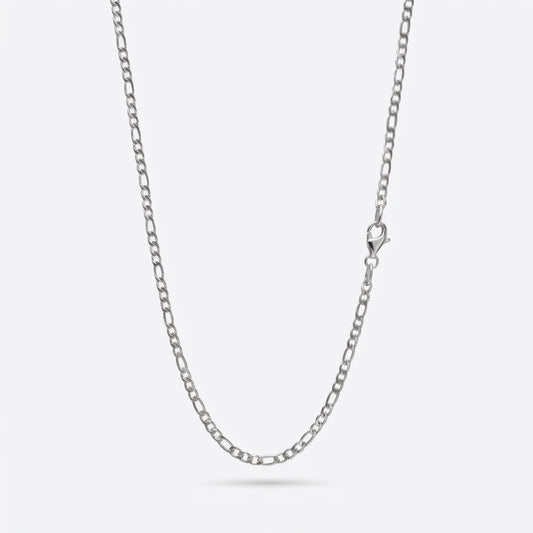 3mm Figaro Chain - Stainless Steel