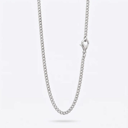 3mm Curb Chain - Stainless Steel