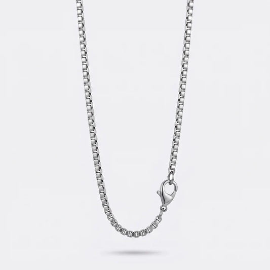 3mm Venetian Box Chain - Stainless Steel
