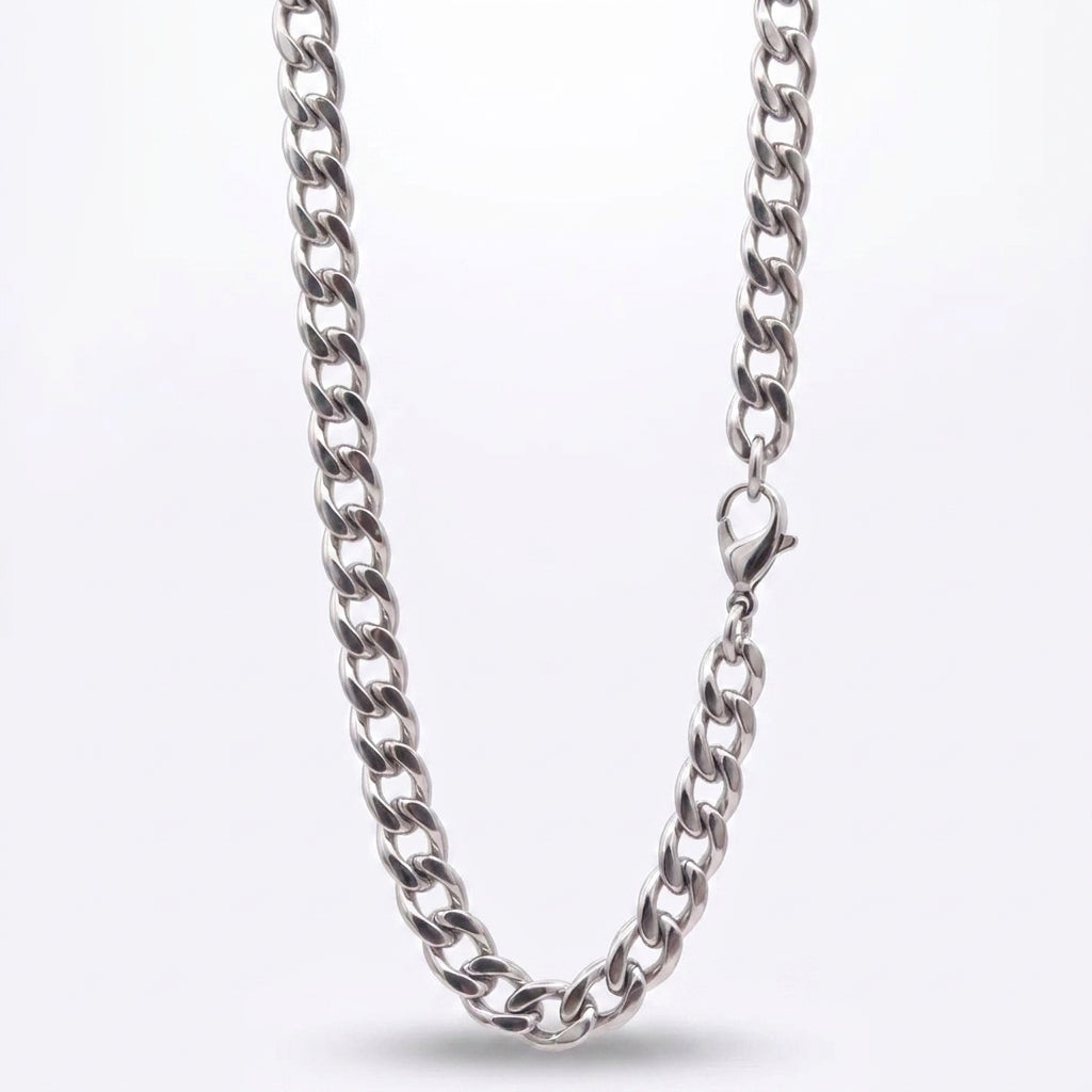 10mm Curb Chain - Stainless Steel