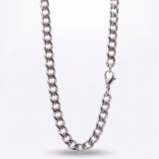 10mm Curb Chain - Stainless Steel
