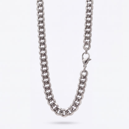 9mm Cuban Chain - Stainless Steel