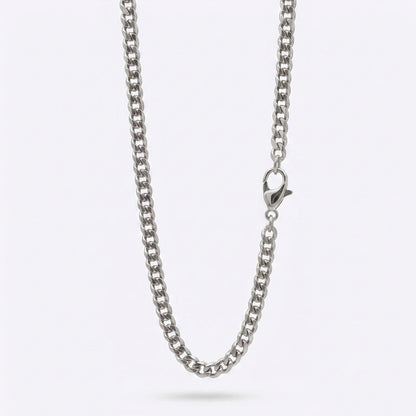5mm Cuban Chain - Stainless Steel