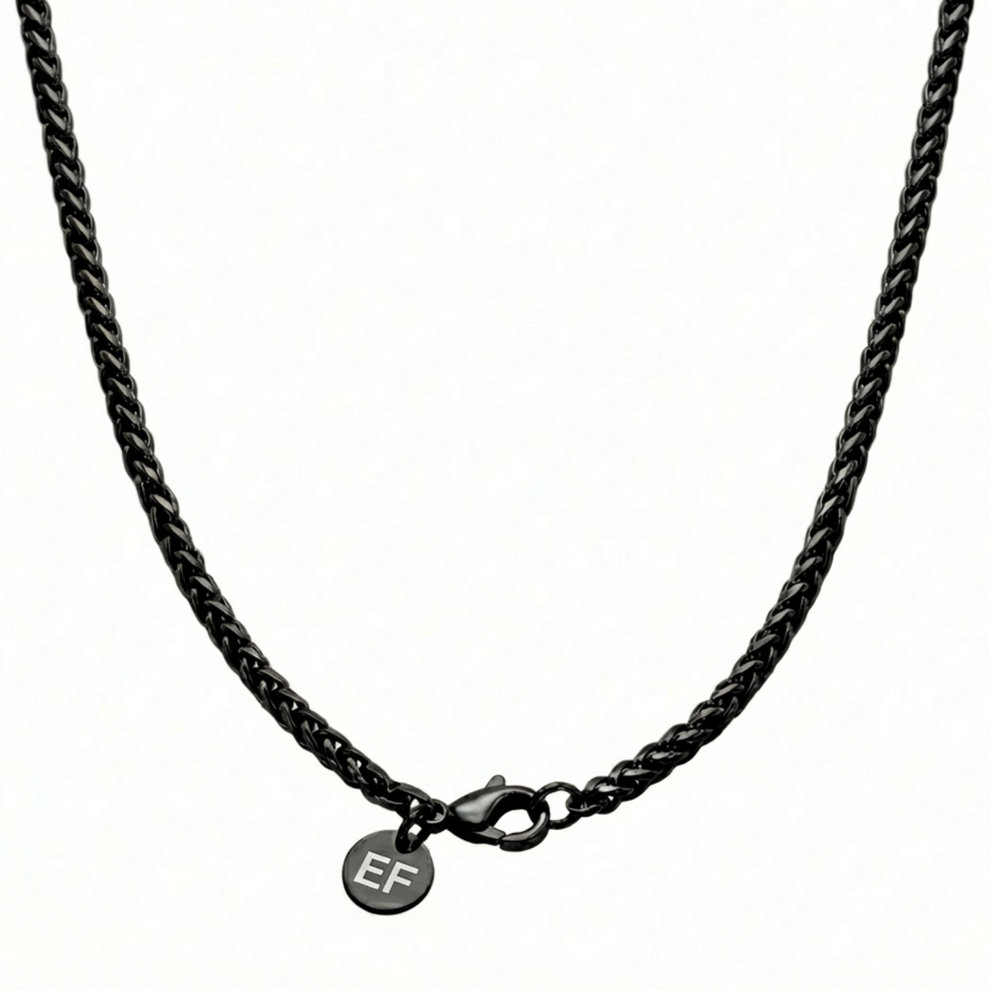 3mm Wheat Style Chain, Stainless Steel