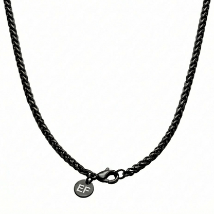 3mm Wheat Style Chain, Stainless Steel
