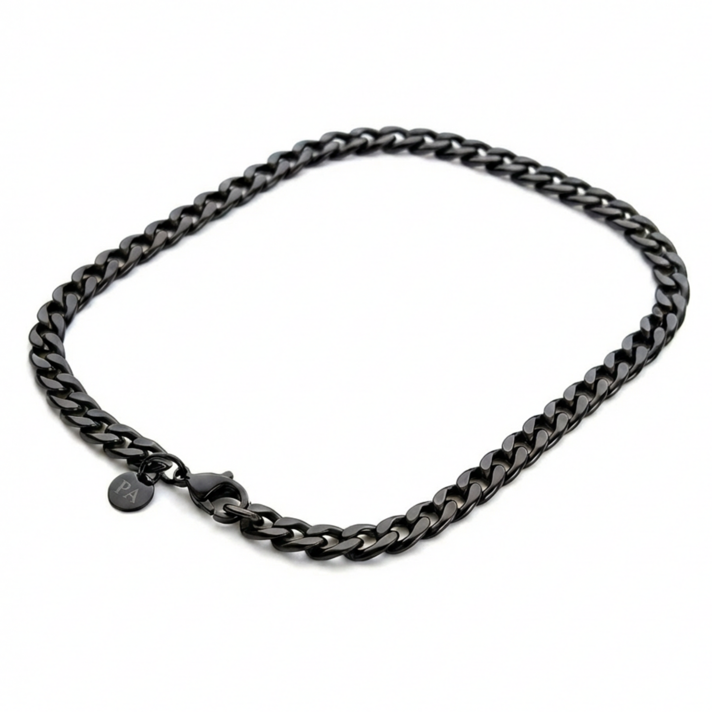 7mm Curb Style Chain, Stainless Steel