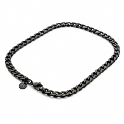 7mm Curb Style Chain, Stainless Steel