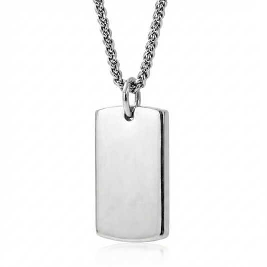 19mm x 30mm Stainless Steel Pendant, Customized